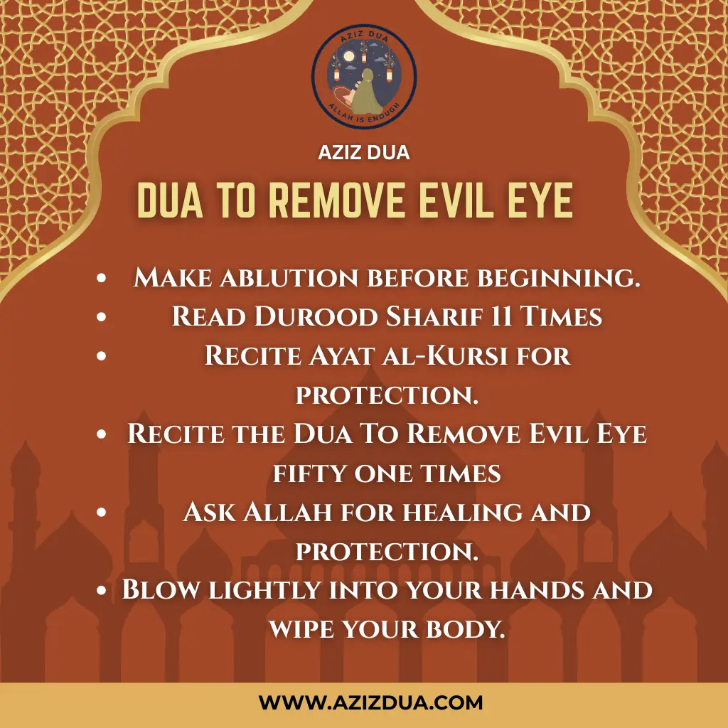Dua To Remove Evil Eye in Islam