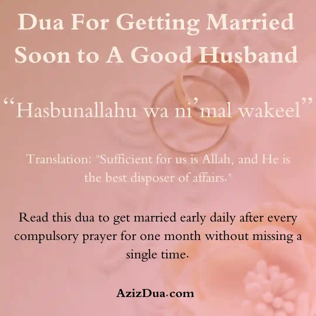 Dua For Getting Married Soon to A Good Husband