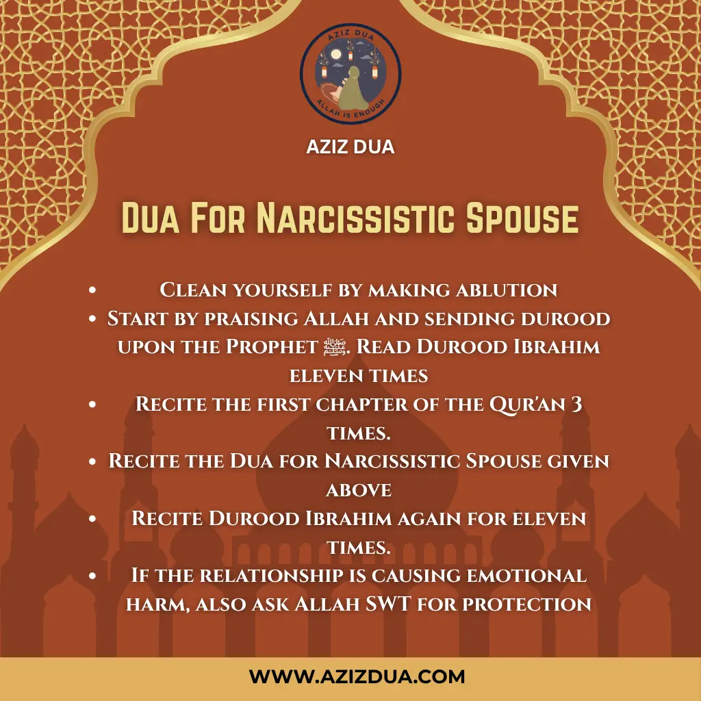 Dua For Narcissistic Spouse