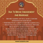 Dua To Break Engagement in Islam