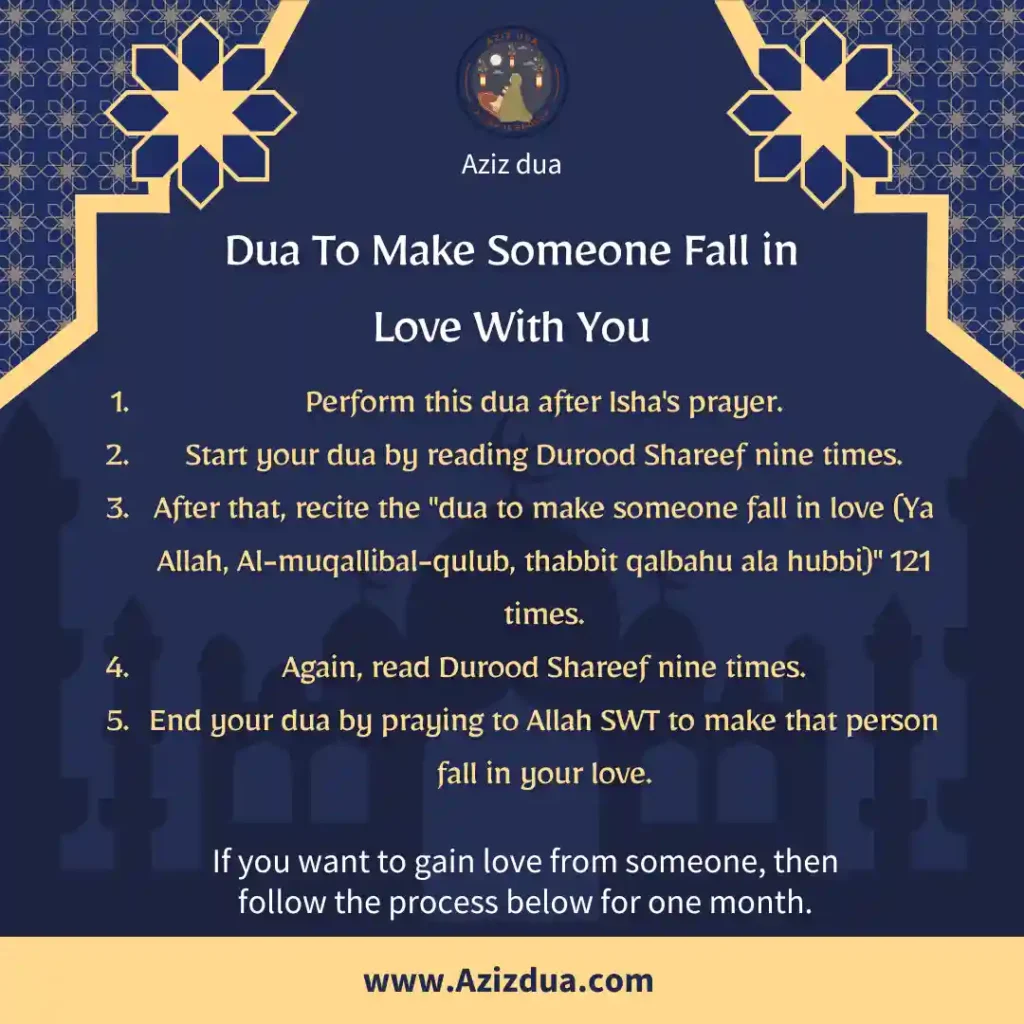 Dua To Make Someone Fall in Love With You