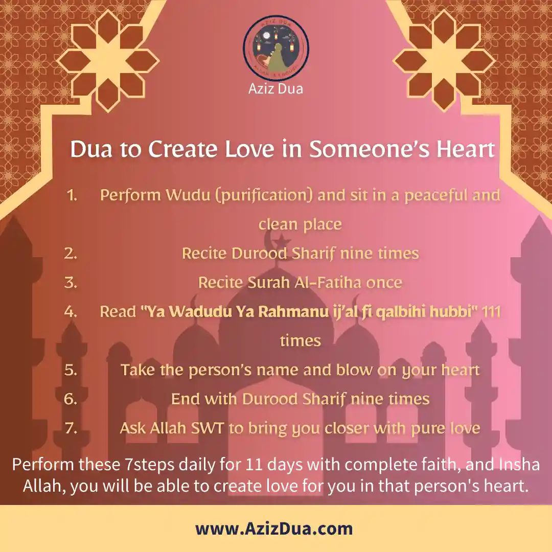 Powerful Dua to Create Love in Someone’s Heart